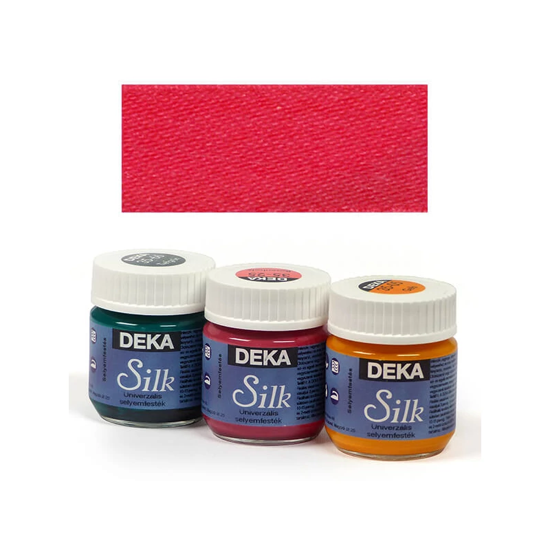 Deka Silk selyemfesték 50 ml - 20 kárminpiros