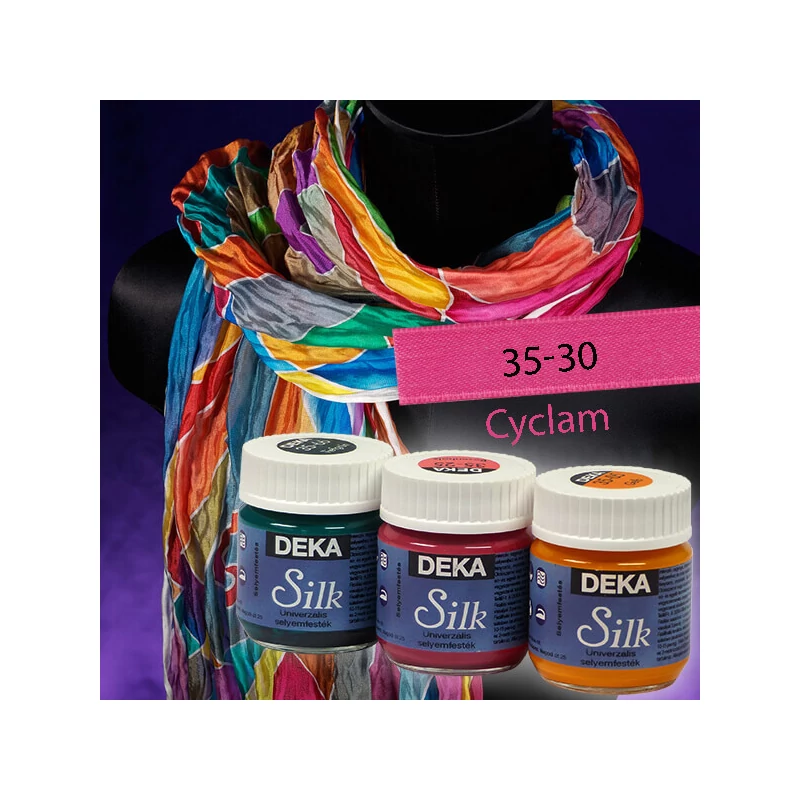 Deka Silk selyemfesték 50 ml - 30 ciklámen