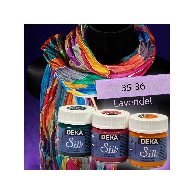 Deka Silk selyemfesték 50 ml - 36 levendula