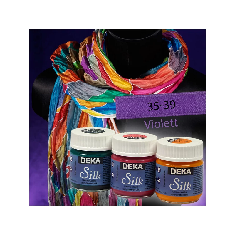 Deka Silk selyemfesték 50 ml - 39 viola