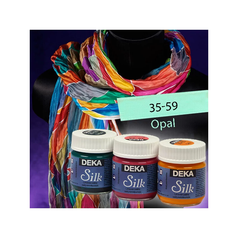 Deka Silk selyemfesték 50 ml - 59 opál