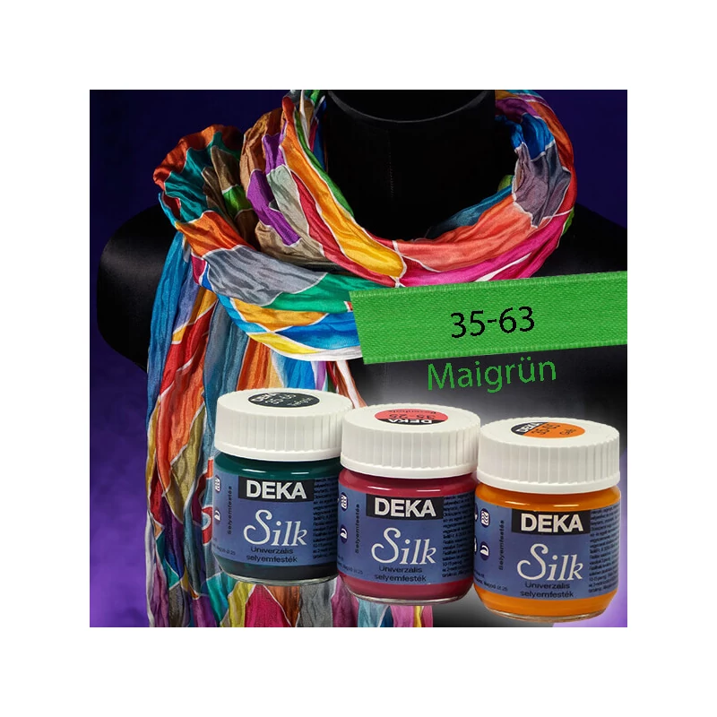 Deka Silk selyemfesték 50 ml - 63 májusizöld