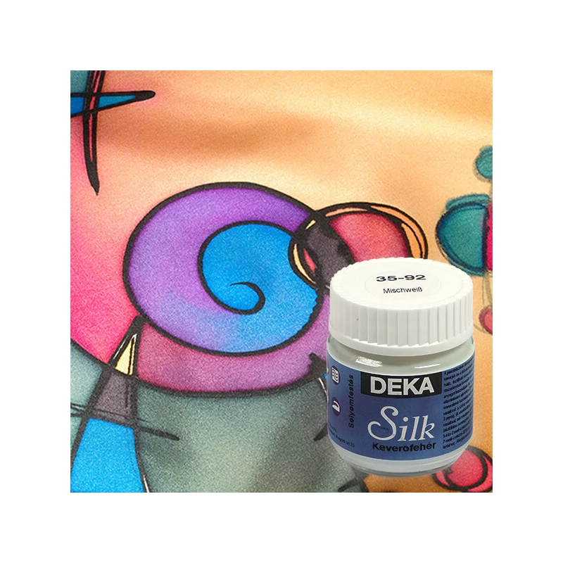 Deka Silk selyemfesték 50 ml - 92 keverőfehér