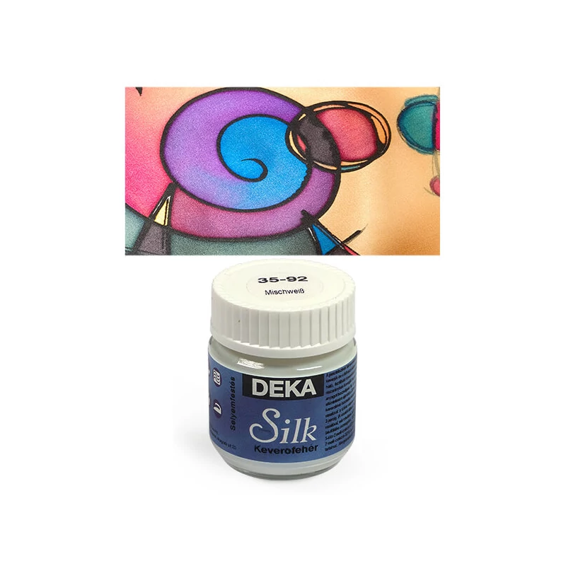 Deka Silk selyemfesték 50 ml - 92 keverőfehér