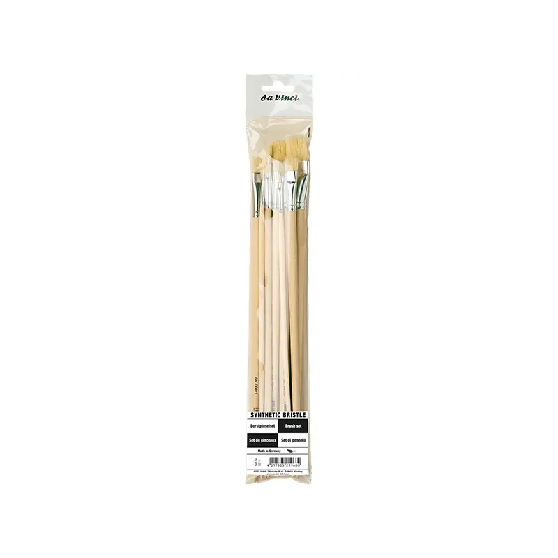 Da Vinci 5291 ecsetkészlet, szintetikus, lapos, 8 db