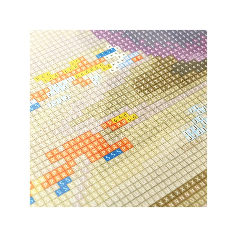 Gyémánt mozaik kirakó, feszített vásznon, 40x50 cm - Romantikus séta Londonban