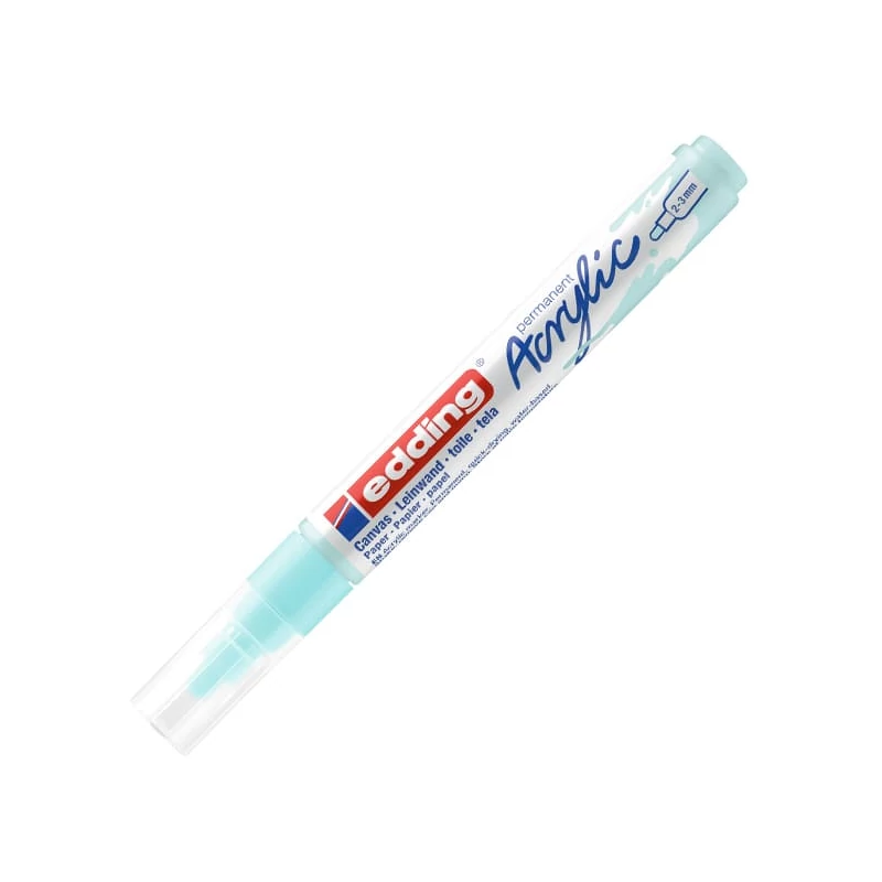 edding 5100 akril marker (filctoll), M (2-3 mm) - 916, pastel blue