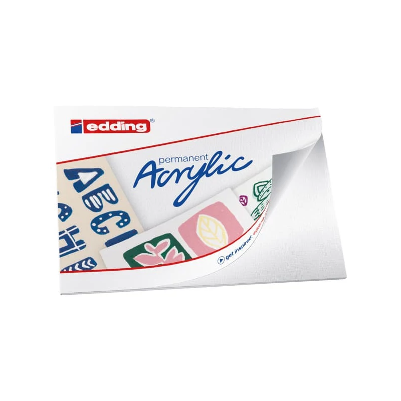 edding akril marker (filctoll) készlet - 8 db, Nordic kezdőkészlet