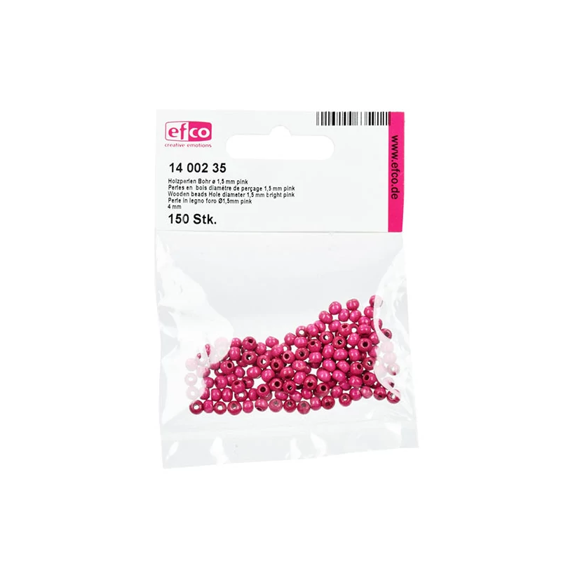 Fagyöngy, 4 mm, 150 db - 35, fényes pink