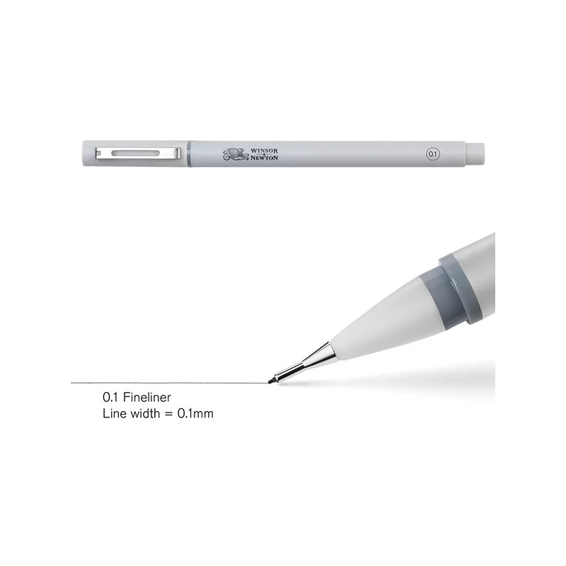 Fineliner tűfilc, cool grey - 0,1 mm