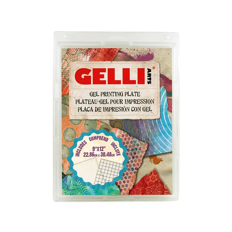 Géllemez, Gelli Arts nyomtatólap - 9x12