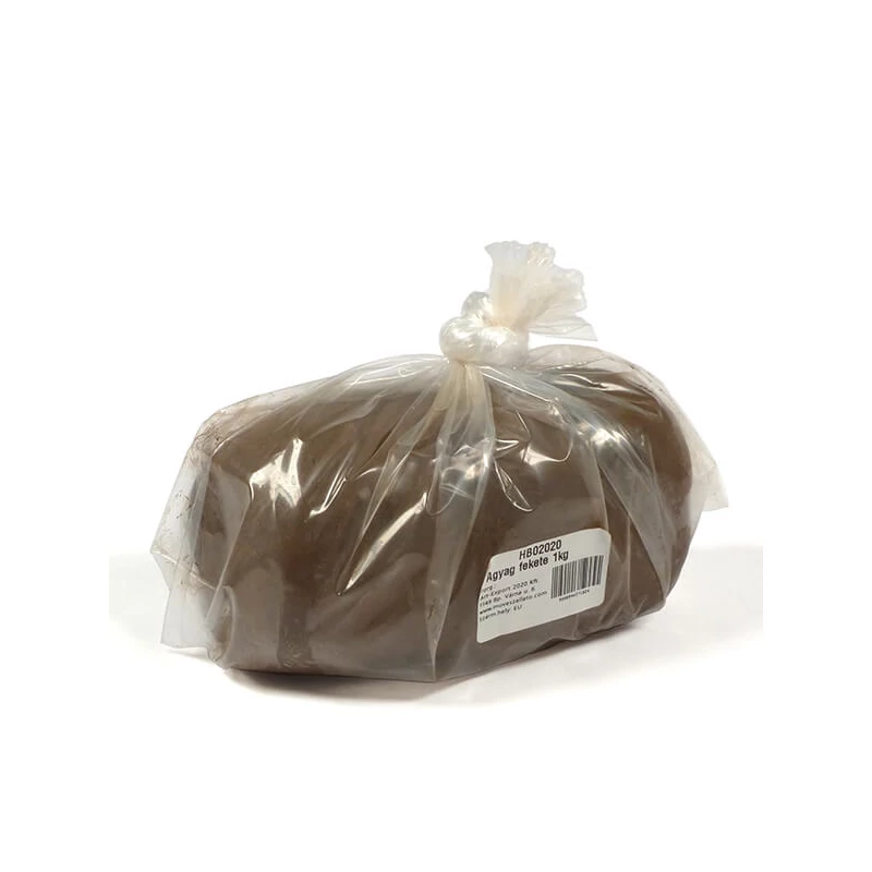 Agyag, 1 kg - feketére égő