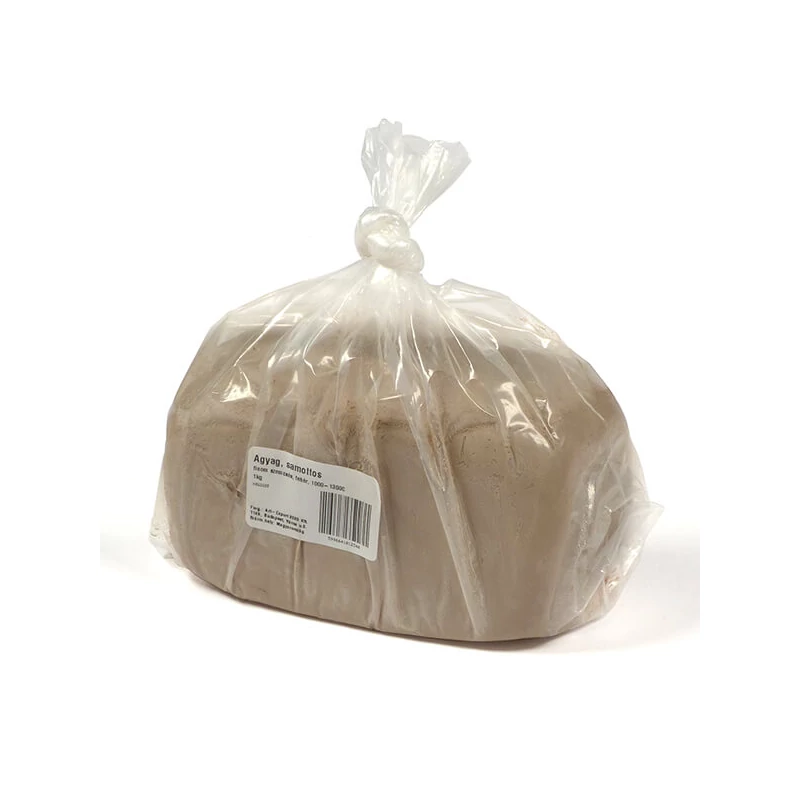 Agyag,  samottos, 1 kg - fehérre égő