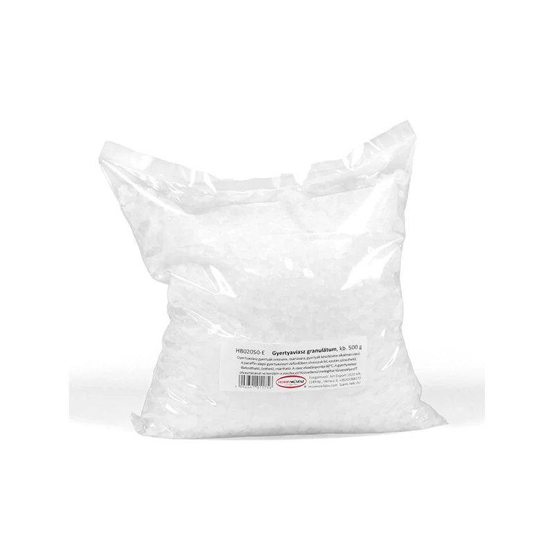 Gyertyaviasz granulátum, 500 g