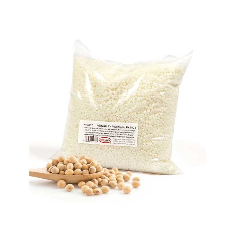 Szójaviasz granulátum, 500 g
