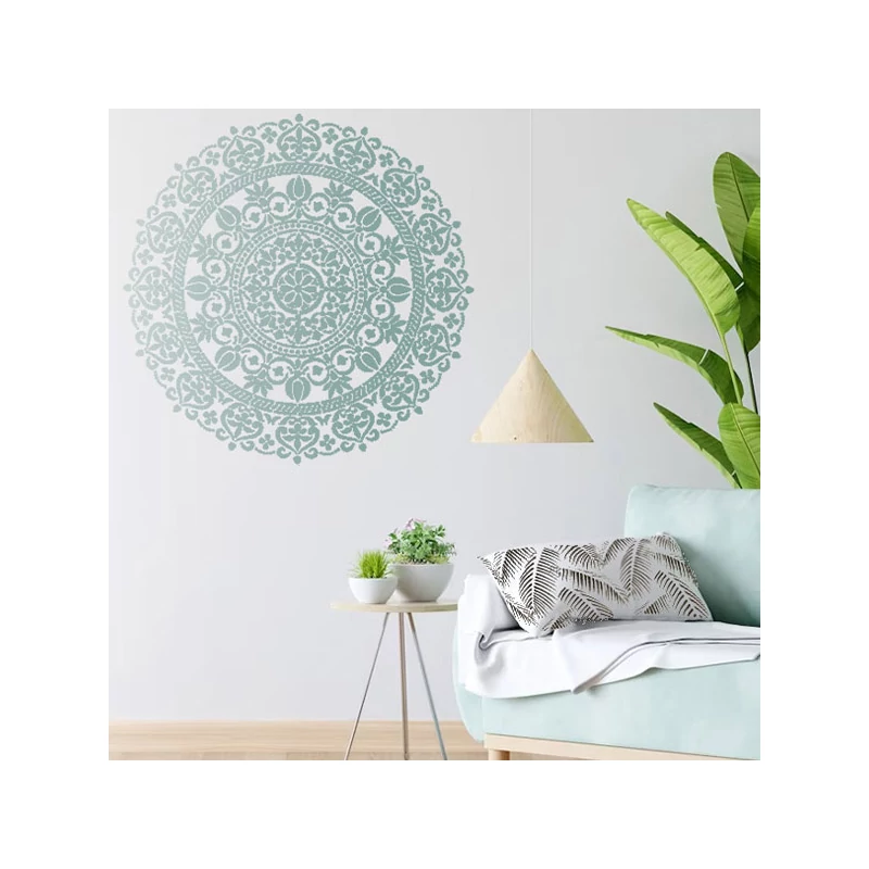 Stencil, Cadence, 25x25 cm - mandala, negyed