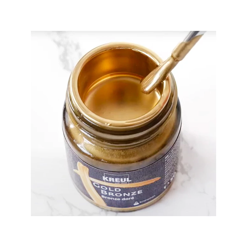 Folyékony fém gyantafesték, Kreul, 50 ml - Gold Bronze