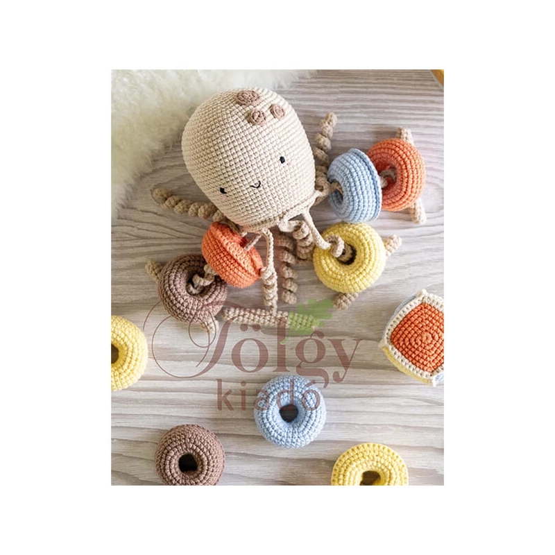 Horgolt készségfejlesztő játékok, amigurumi interaktív játékok - Svetlana Golova