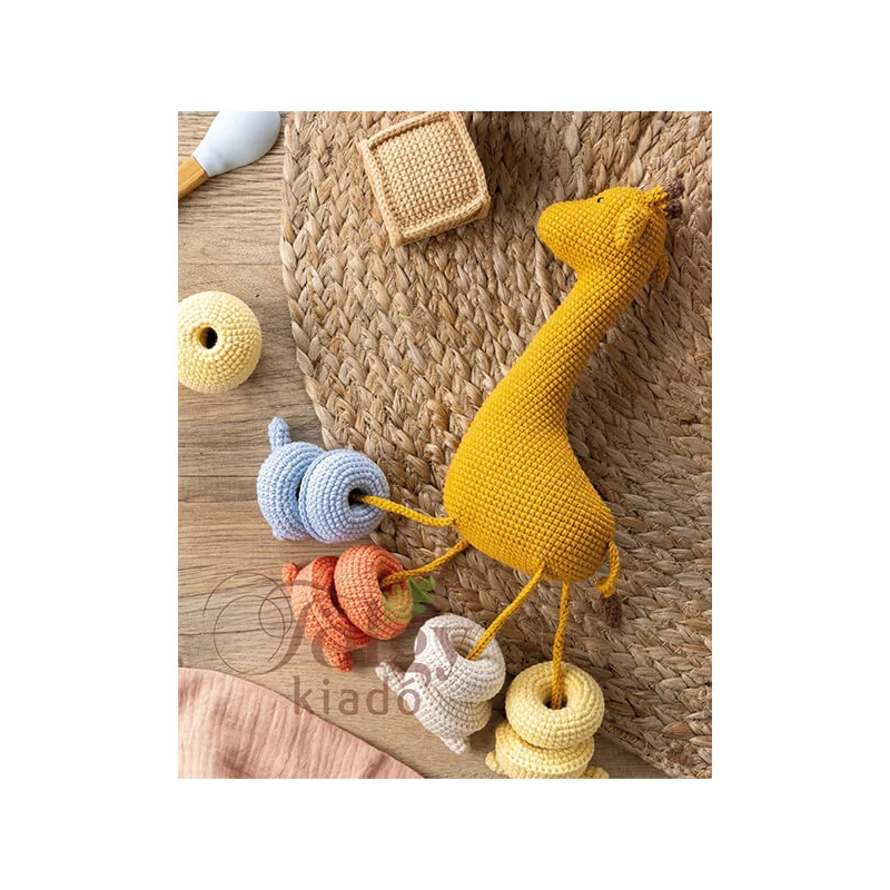 Horgolt készségfejlesztő játékok, amigurumi interaktív játékok - Svetlana Golova