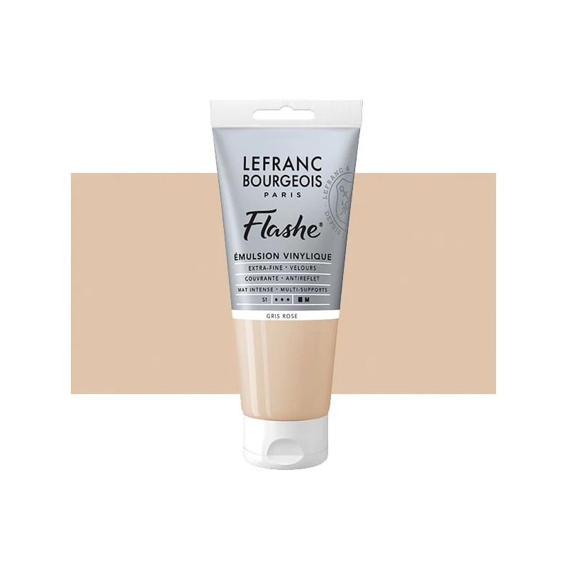 L&B Flashe vinil festék (akrilfesték), 80 ml - 254, pink grey