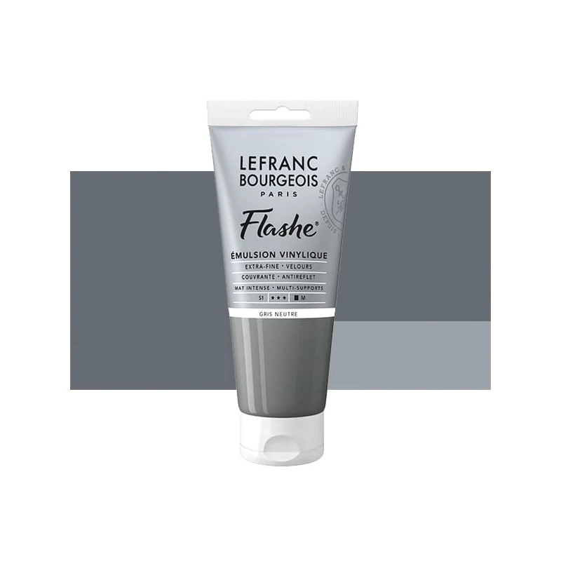 L&B Flashe vinil festék (akrilfesték), 80 ml - 258, neutral grey