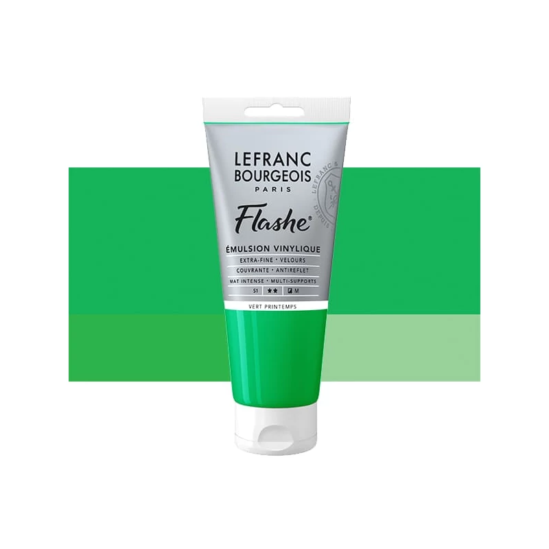 L&B Flashe vinil festék (akrilfesték), 80 ml - 544, spring green