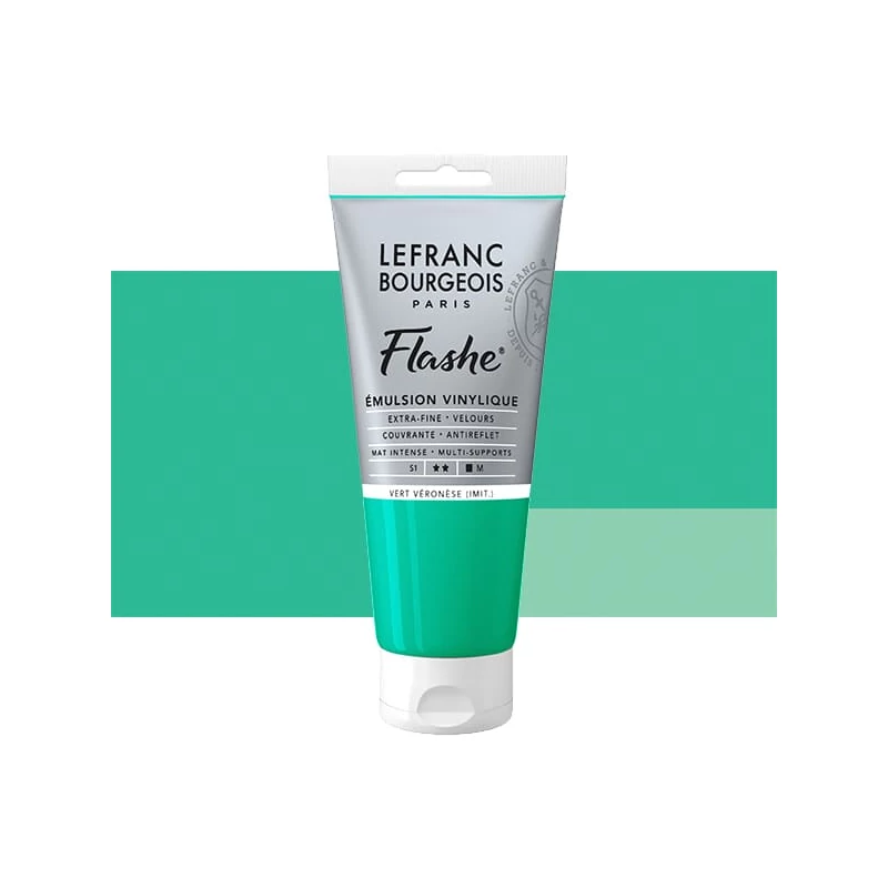 L&B Flashe vinil festék (akrilfesték), 80 ml - 551, veronese green hue