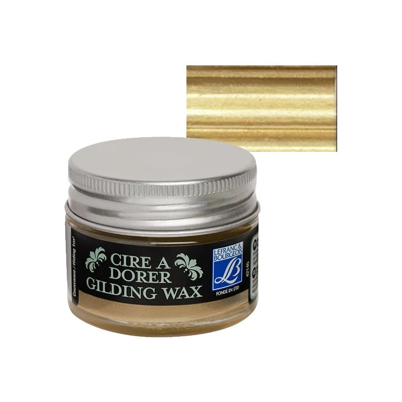 L&B Gilding Wax aranyozó viasz, 30 ml - brass