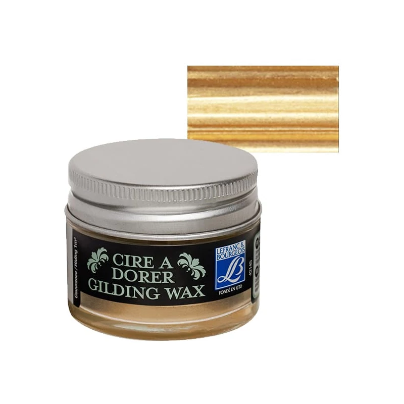 L&B Gilding Wax aranyozó viasz, 30 ml - pale gold