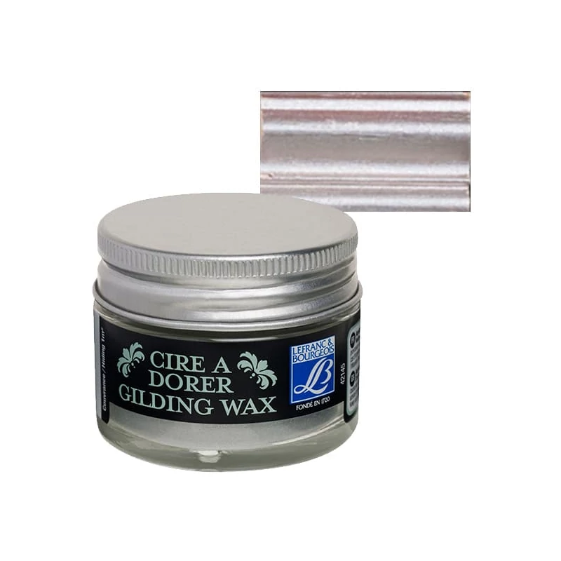 L&B Gilding Wax aranyozó viasz, 30 ml - pewter