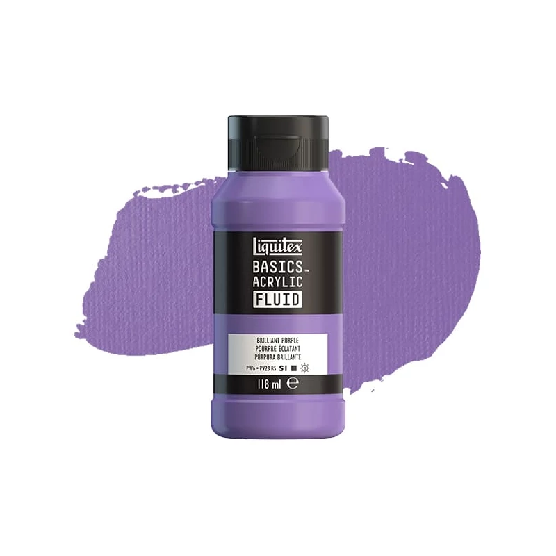 Liquitex Basics Fluid akrilfesték, 118 ml - 590, brilliant purple