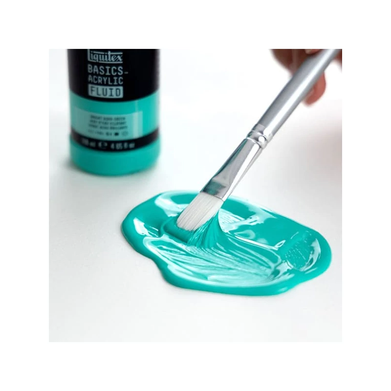 Liquitex Basics Fluid akrilfesték, 118 ml - 830, cadmium yellow medium hue