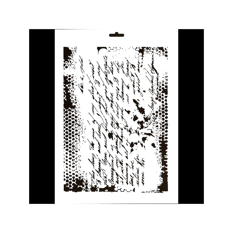 Stencil, Cadence, 21x30 cm - üzenet