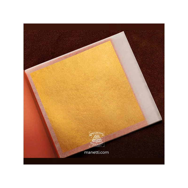 Manetti aranyfüst, 8x8 cm, 23,75 karát, kültéri