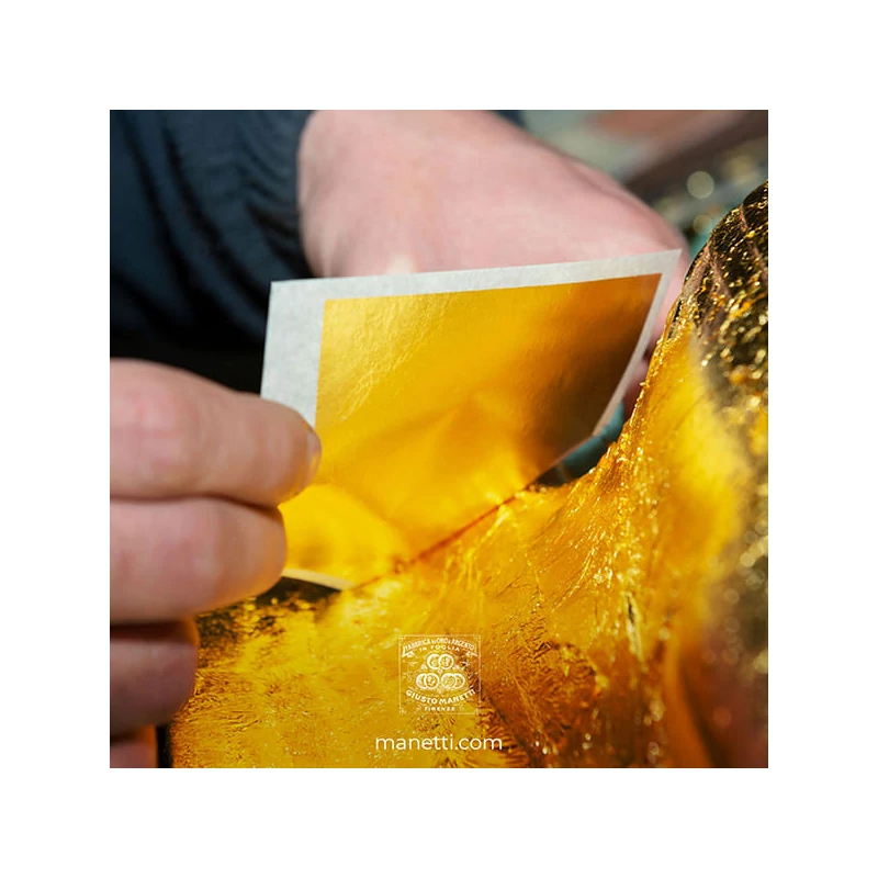 Manetti aranyfüst, 8x8 cm, 23,75 karát, kültéri