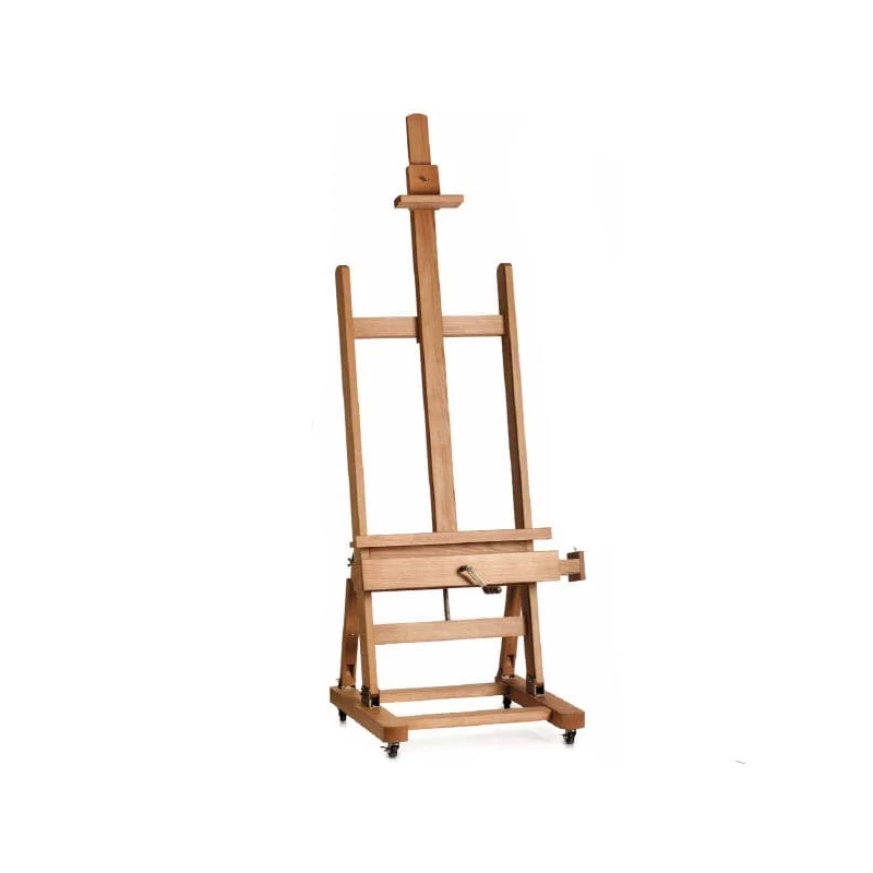 Museo Paris műtermi festőállvány, kurblis, görgős
