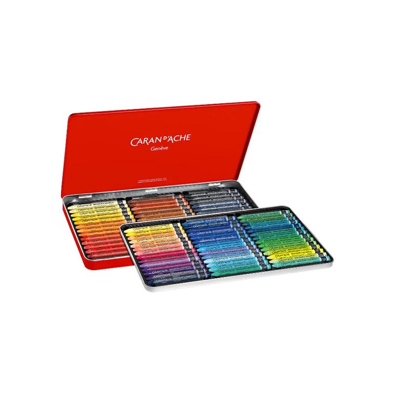 Caran d'Ache Classic Neocolor II akvarellkréta készlet - 84 db