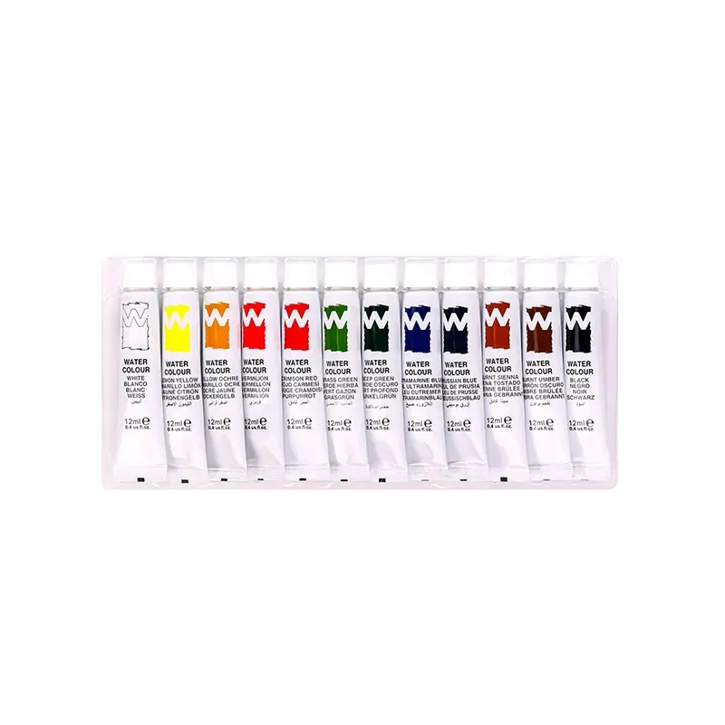 Akvarellfesték készlet - 12x12 ml