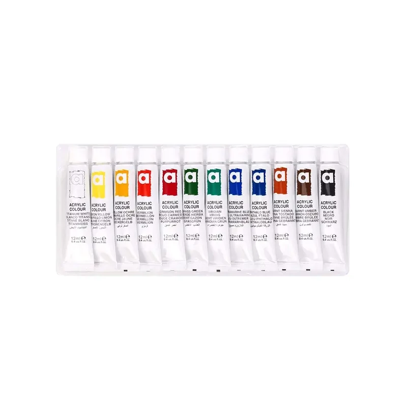 Akrilfesték készlet - 12x12 ml