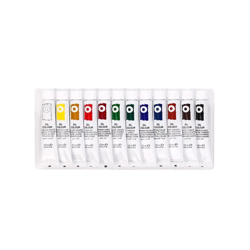 Olajfesték készlet - 12x12 ml