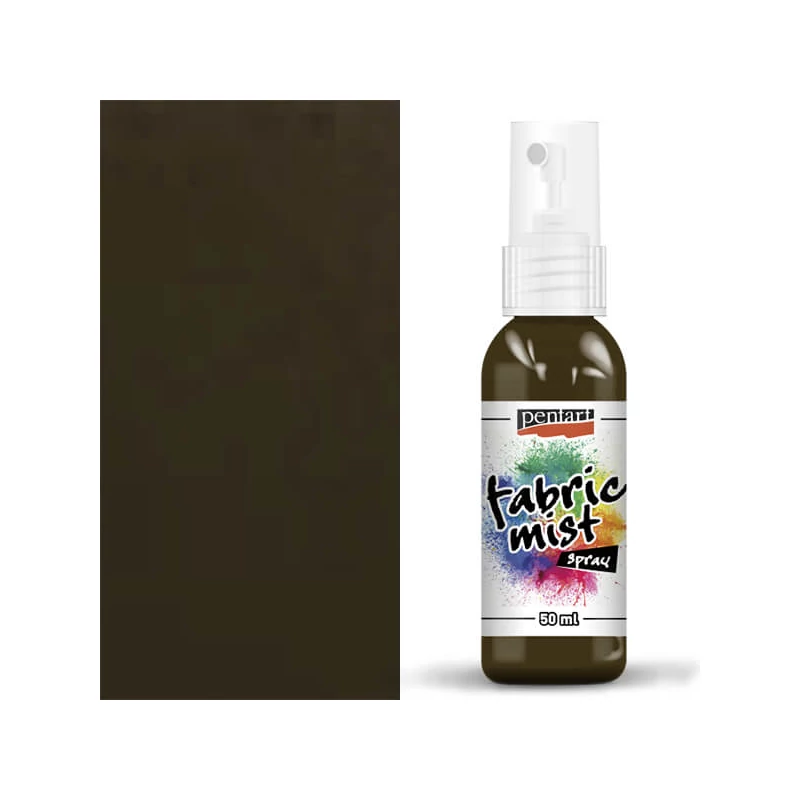 Pentart textilfesték spray, 50 ml - barna