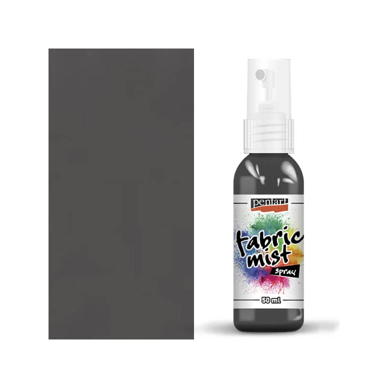 Pentart textilfesték spray, 50 ml - szürke