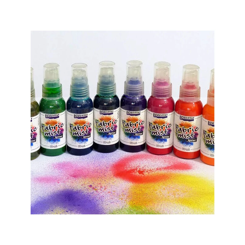 Pentart textilfesték spray, 50 ml - szürke