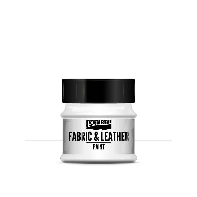 Pentart textil- és bőrfesték, 50 ml - fehér