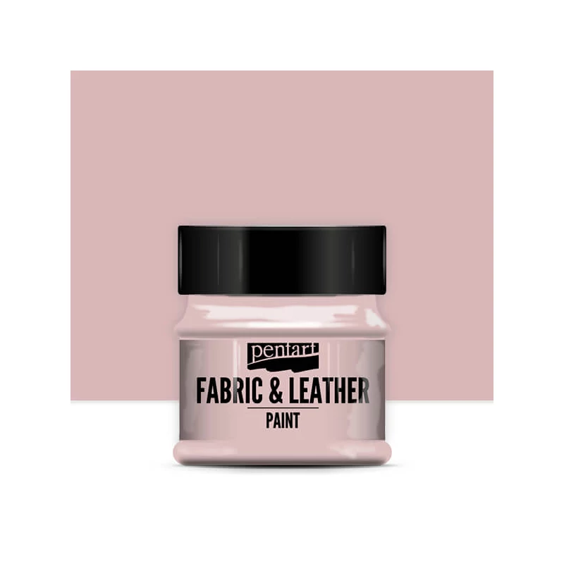 Pentart textil- és bőrfesték, 50 ml - rózsaszín