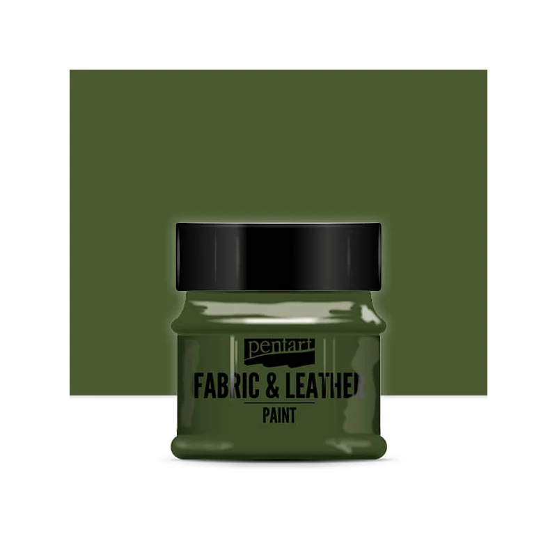 Pentart textil- és bőrfesték, 50 ml - fenyőzöld