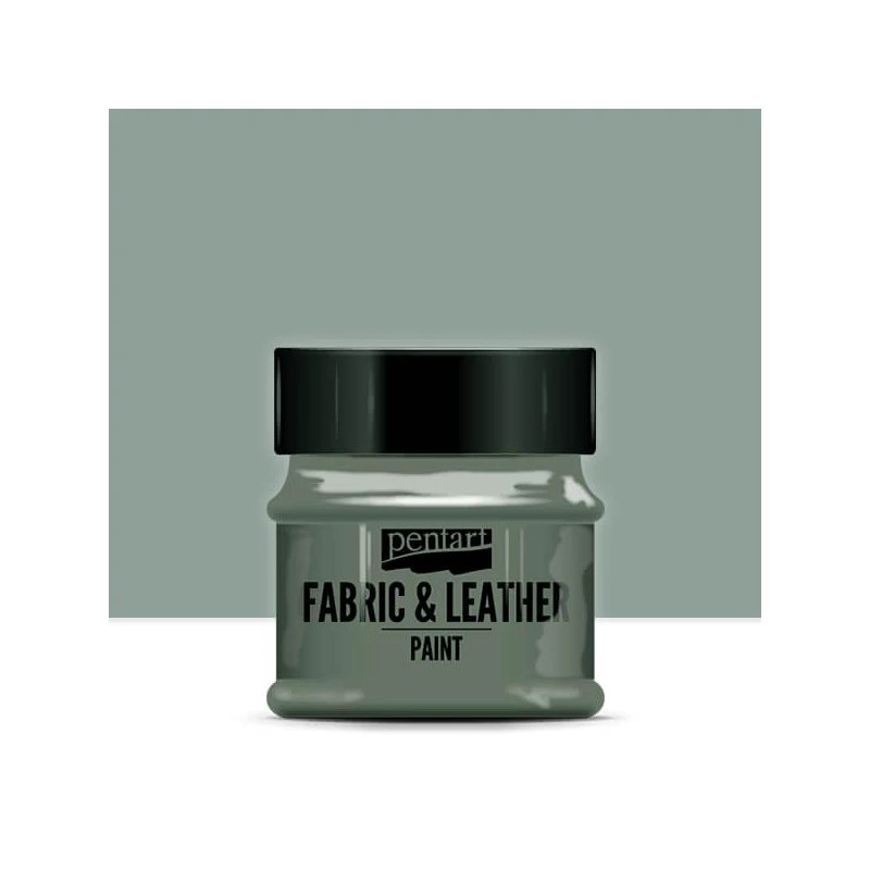 Pentart textil- és bőrfesték, 50 ml - olajfazöld (vintage)