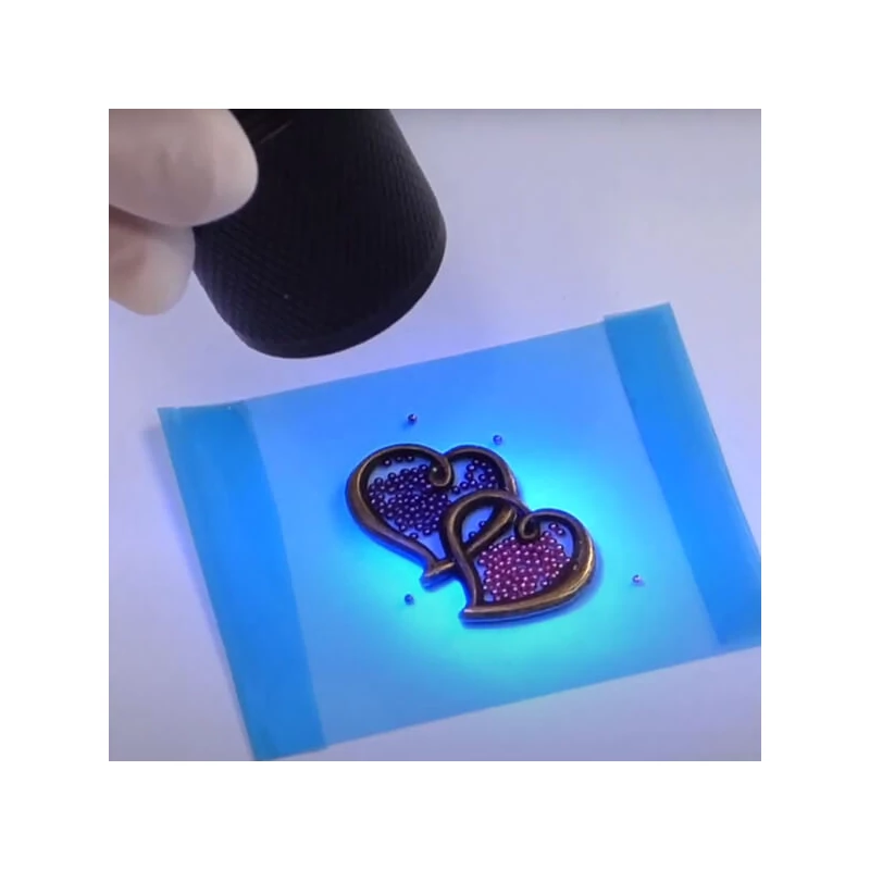 UV zseblámpa, 9 LED-es
