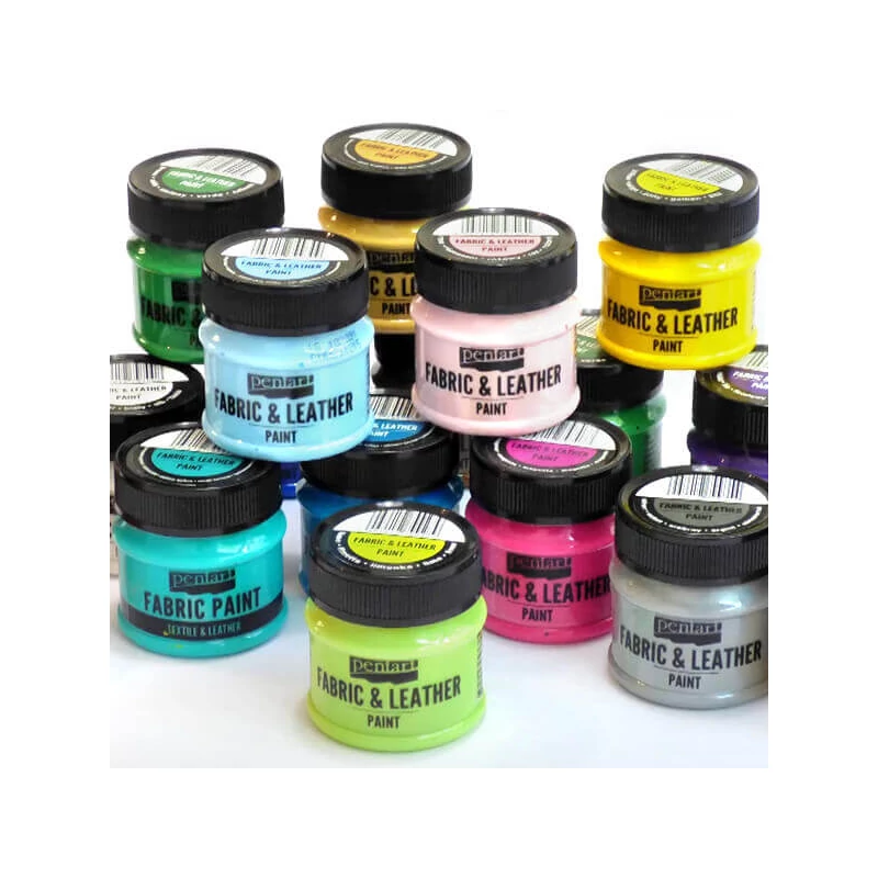 Pentart textil- és bőrfesték, 50 ml - rózsaszín