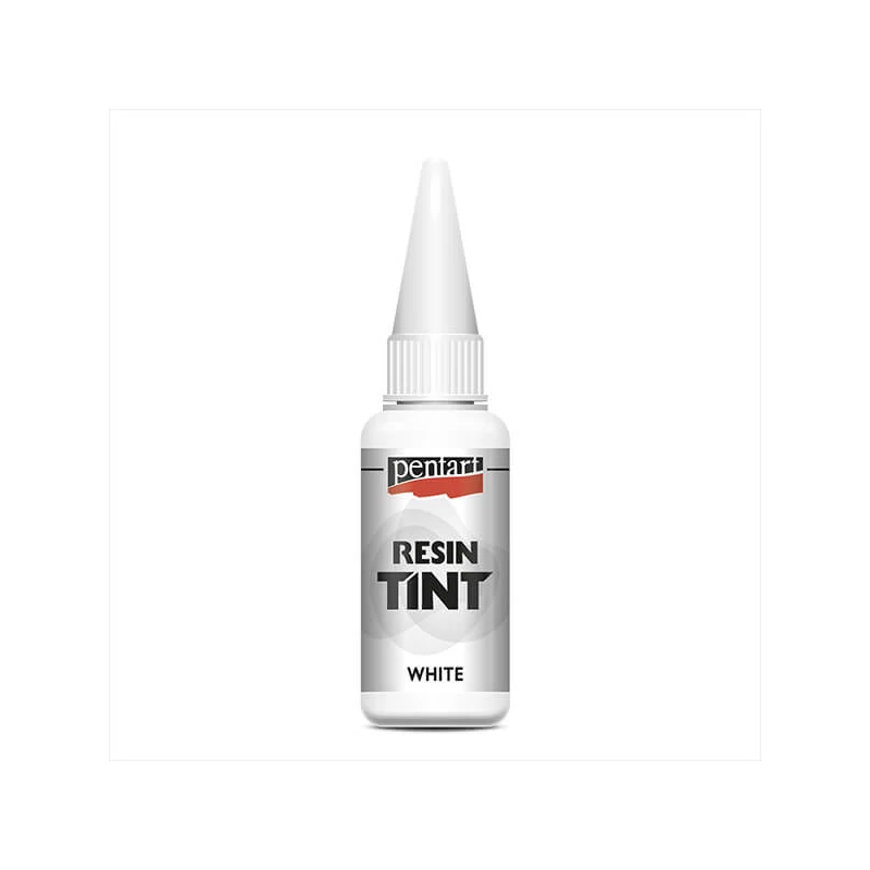 Pentart gyantaszínező tinta, 20 ml - fehér